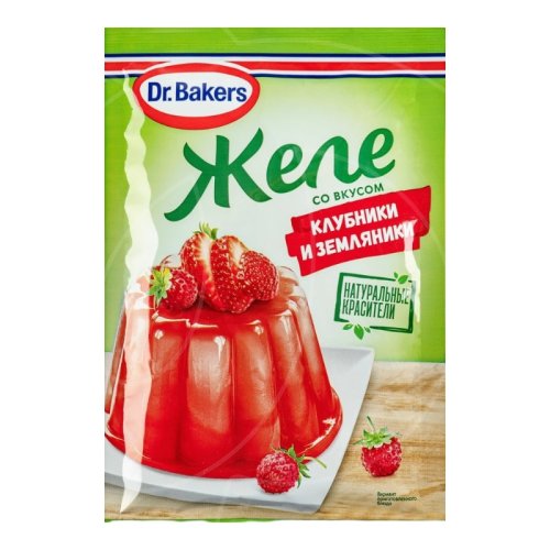 Желе Клубника-Земляника Dr.Oetker (Dr. Bakers) 45 г 